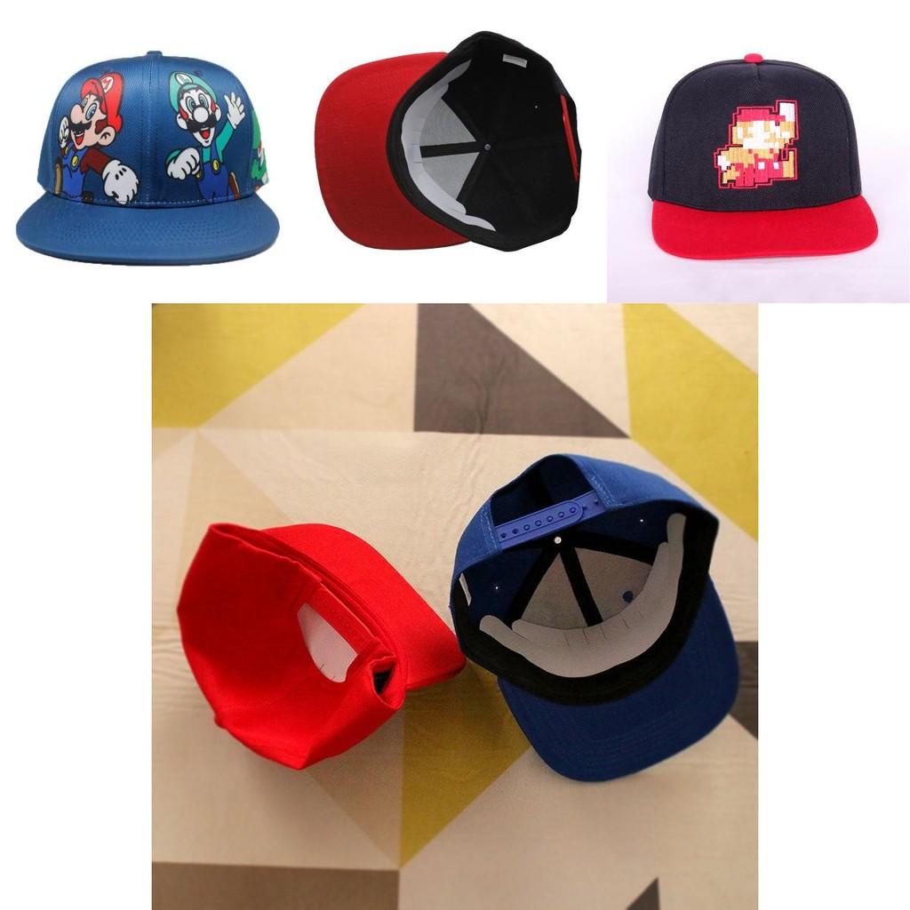 Stylish Super Mario Luigi Baseball Trucker Hat Cap With Adjustable Fit For All