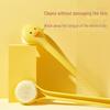 Adorable Yellow Duck Soft Bristle Bath Brush for Adults & Kids - Long Handle Back Scrubber