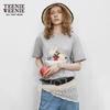 Summer Fruit Embroidery T-Shirt