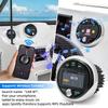 Boat Marine MP3/MP5 Radio Player Media Audio Stereo Player Bluetooth-compatible FM AM Receiver For SPA UTV ATV Waterproof