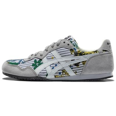 Zapatos Casuales de Caña Baja Serrano para Mujer Rayados Grises D668L-1099