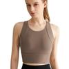 Shockproof Breathable Back Fitness Top With Bra Pads Sports Underwear For Women
