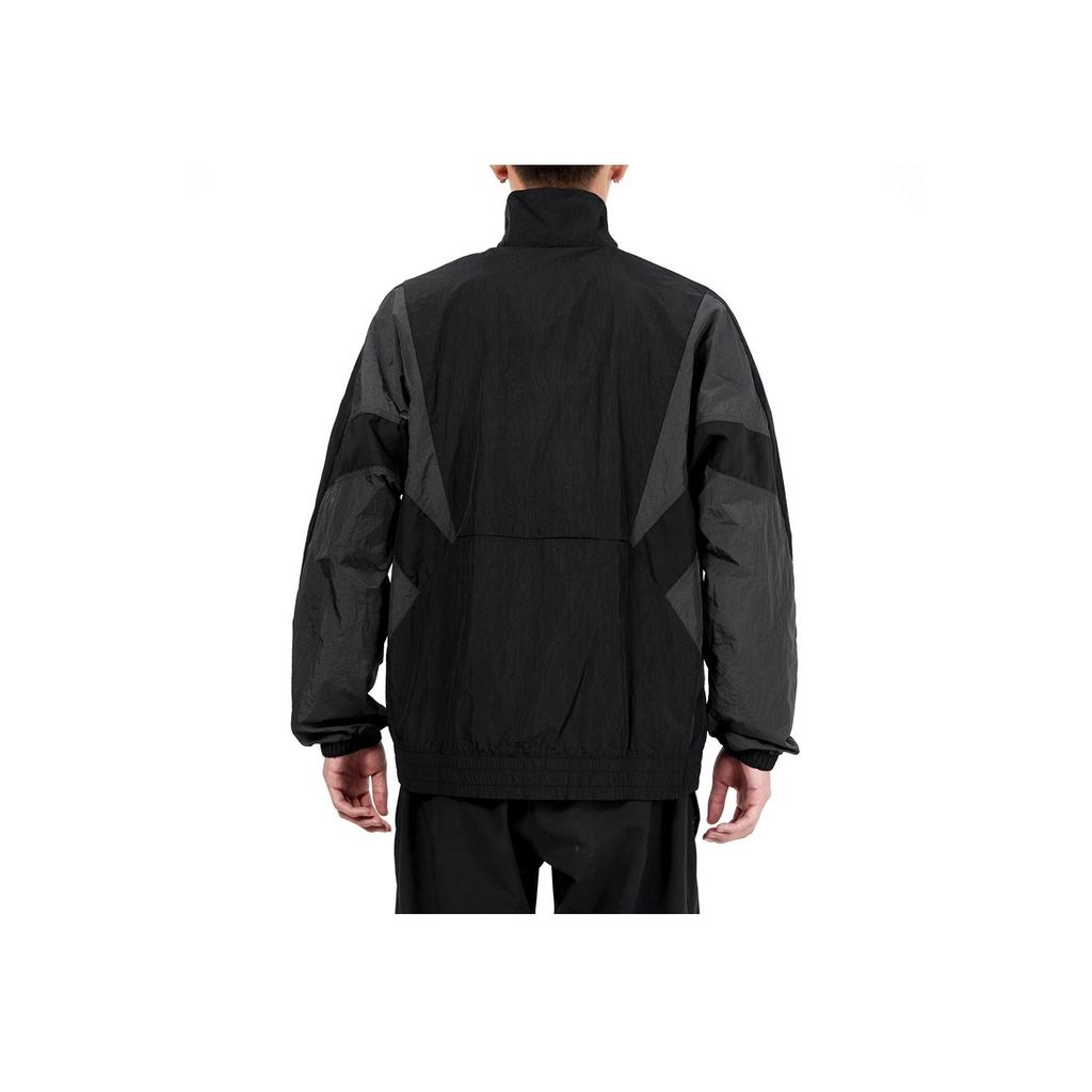 Adidas Sports Running Fitness Training Windproof Breathable Jacket Men Outerwear Black HE0587