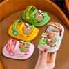 Capybara Boys' Closed-Toe Summer Sandals: Non-Slip Indoor Baby Shoes with Soft Soles.