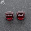 ZS 2pcs/lot Glass Ear Plug And Tunnel 5-16mm Ear Expander Stercher Ear Gauges Ear Flare Flesh Expander Body Piercing Jewelry