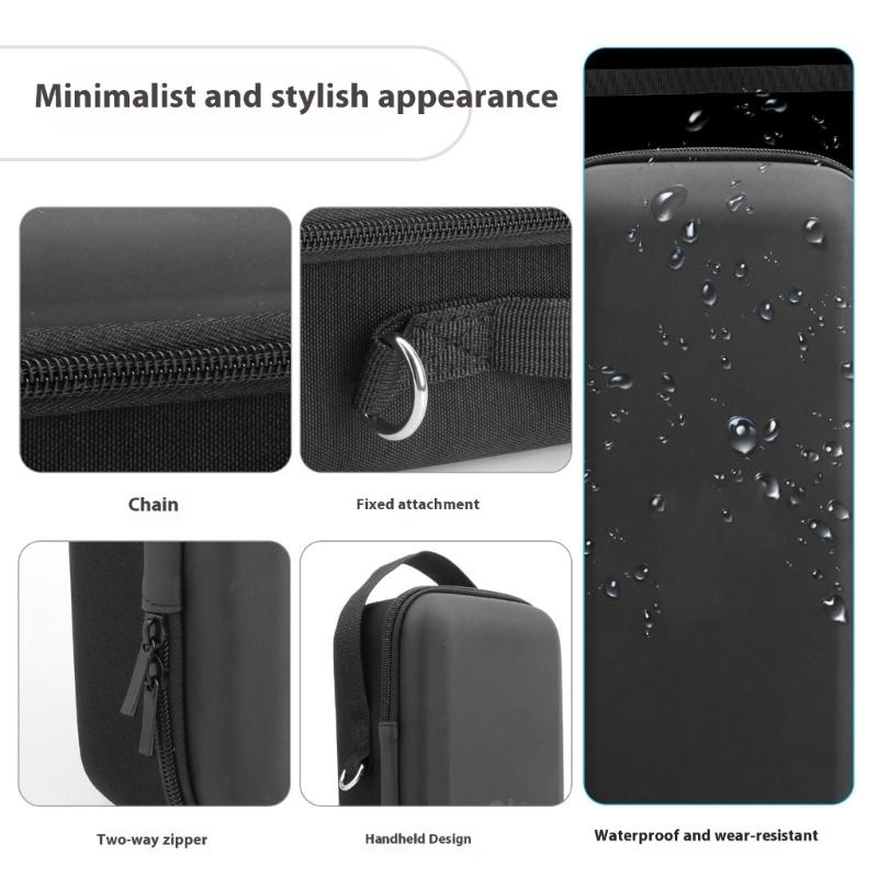 Shockproof Storage Box for NS2 Handheld Game Console Hard Pouch Bag Scratchproof Travel Carrying Case with Handle