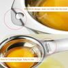 Egg Separator Stainless White Yolk Filter Egg Sieve Extractor Kitchen Gadget Cooking Tool