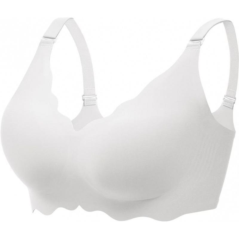 

Бесшовный бюстгальтер большого размера Wave Jelly: Удобный, без косточек и поддерживающий грудь 2XL