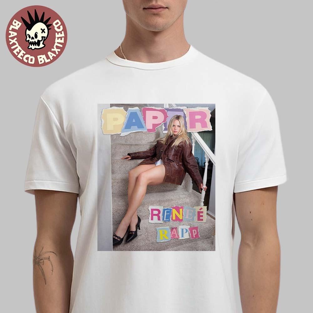 Renee Rap Graces The Cover Of Paper 2026 Unisex T-Shirt All Size S-4XL XXXXL