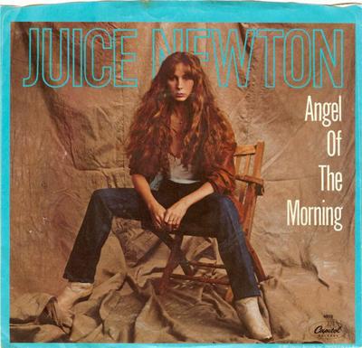 7inch Record JUICE NEWTON - Angel Of The Morning 4976 Capitol Records 1981 Canada Rock Used