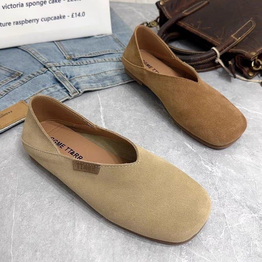 Shoes for Women Summer Casual Round Toe Flats Ladies Shoe Fashion Light Loafers Soft Sole Non-Slip Feminino Zapatos Mujer