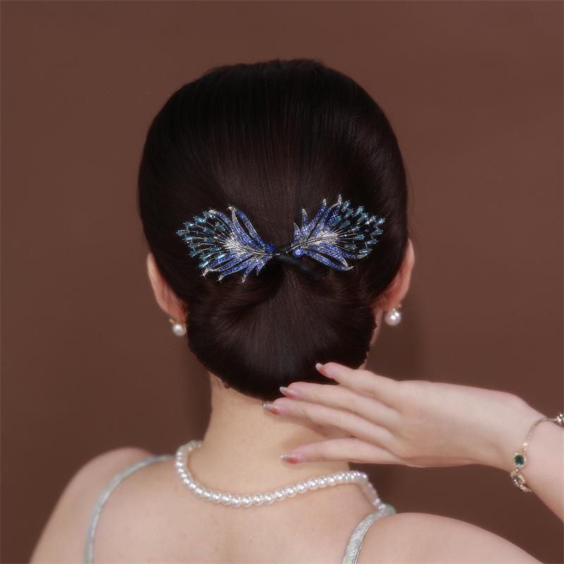 2024 Golden Double Wing Hair Twister: Elegant Hair Clip & Bun Maker for Effortless Styling