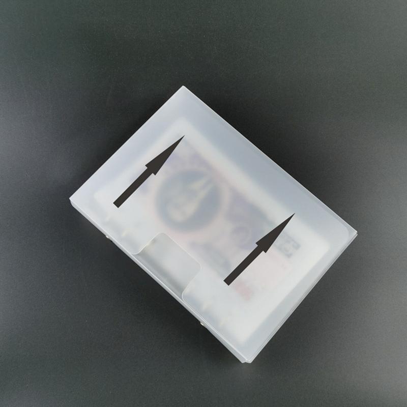 100 Pocket Currency Album Portable Banknotes Holder Paper Money Sleeves Storage Book for Tickets Stamps Collection Supplies