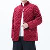 Autumn Chinese Style Men Cotton Padded Jacket Young Men Winter Fashion Retro Parkas Outerwear Male Casual Loose Fit Warm Coat