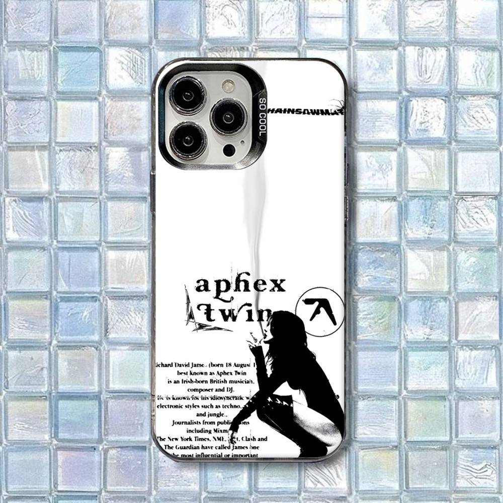 

A-Aphex T-Twin Electronica Phone Case For iPhone 16,15,14,13,12,11,8,7,Pro,Max,Plus,Mini,XS,SE Shockproof Matte Cover iPhone13PRO