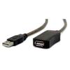 Prodlužovací USB kabel - GEMBIRD - UAE-01-5M - 5m - USB 2.0 - Černý