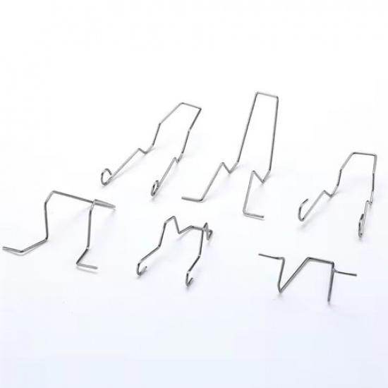 6Pcs Metal Retainer Spring Clips Buckles For Car Headlight Bulbs For H1 H3 H4 H7