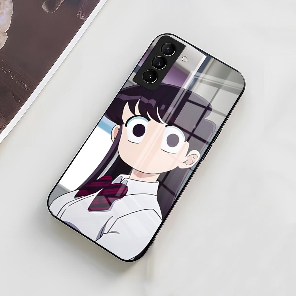 

Manga Chibi Komi Shouko Komi-San Phone Case For Samsung A56 A36 A26 A16 A15 A25 A35 A55 A14 A34 A24 A54 Glass Case Samsung A12 4G