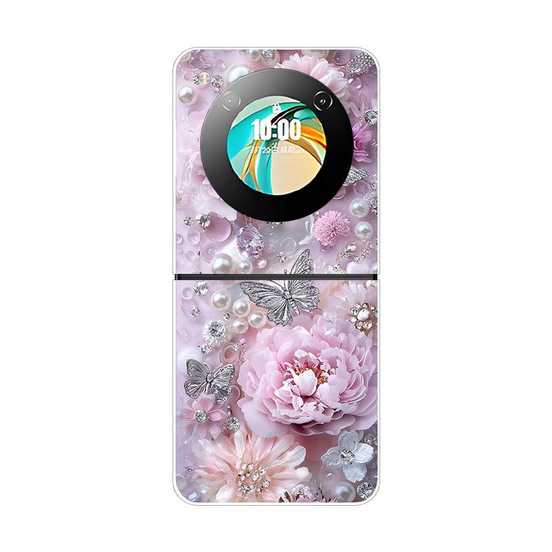 Etui na ZTE Nubia Flip Flip2 Luksusowe Modne Pokrowiec Przezroczyste Twarde Etui PC na Telefon Na ZTE Libero Flip Odporne na Wstrząsy Zderzak Obudowa