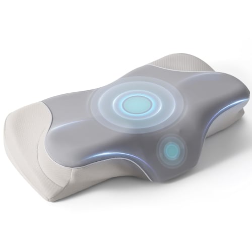 KOJIHOMU Pillow for a Better, More Restful Sleep, Supports Side and Back Sleeping, Adjustable Height, Washable Cover, Perfect Gift for Father's/Mother