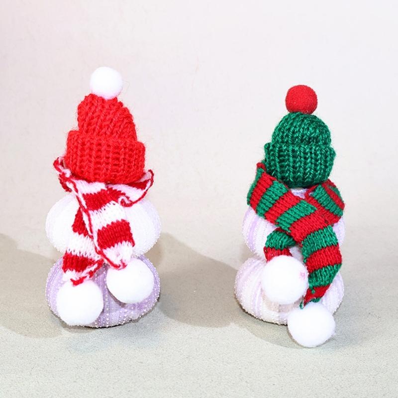 Weihnachts-Strickmützen Weiche Festliche Warme Mützen Interaktive Feiertagsmützen für Männer Frauen Kinder