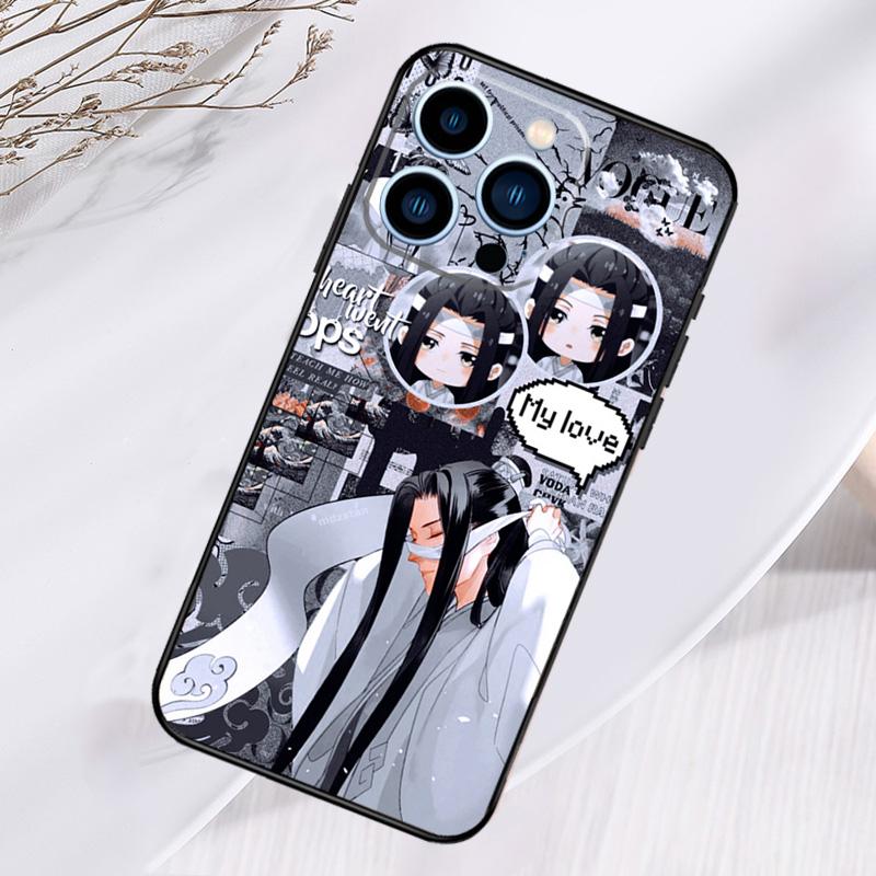 Anime Cartoon Mo Dao Zu Shi Phone Case For iPhone 17 Pro Max 16 14 13 12 11 15 Pro Max Plus 12 13 Mini 16e 17 Air Cover