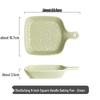 Zhishi Simple Ceramic Handle Plate