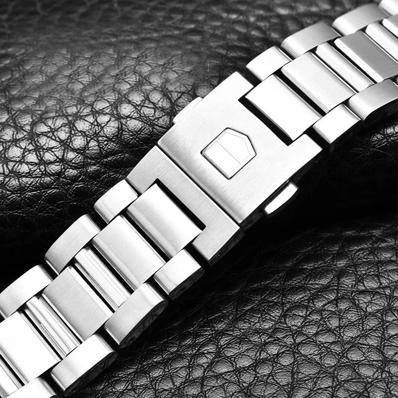 904 Stainless Steel Watch Bracelet For Tag for Heuer Carrera CBN2A1D Competitive Potential WAY201S Series 22mm Men Watchbands