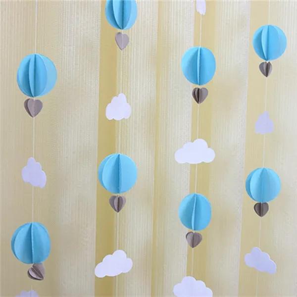 3D con Nuvole e Mongolfiere, Decorazione