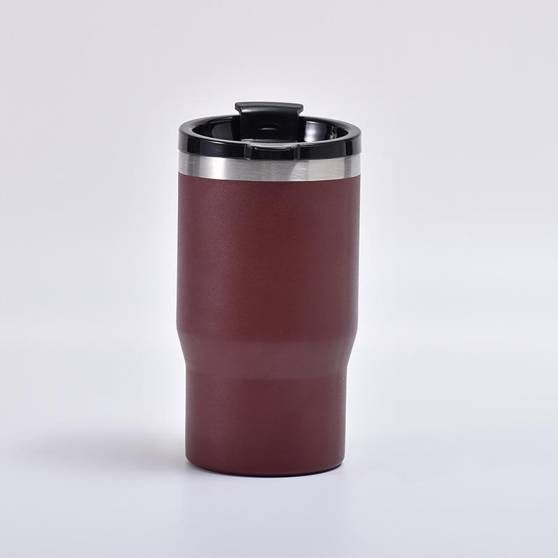 14Oz Cold Tank 304 Stainless Steel Color Sprayed Car Cup Creative Cola Cup Outdoor Water Cup