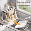 Multifunctional Kitchen Knife and Chopping Board Rack