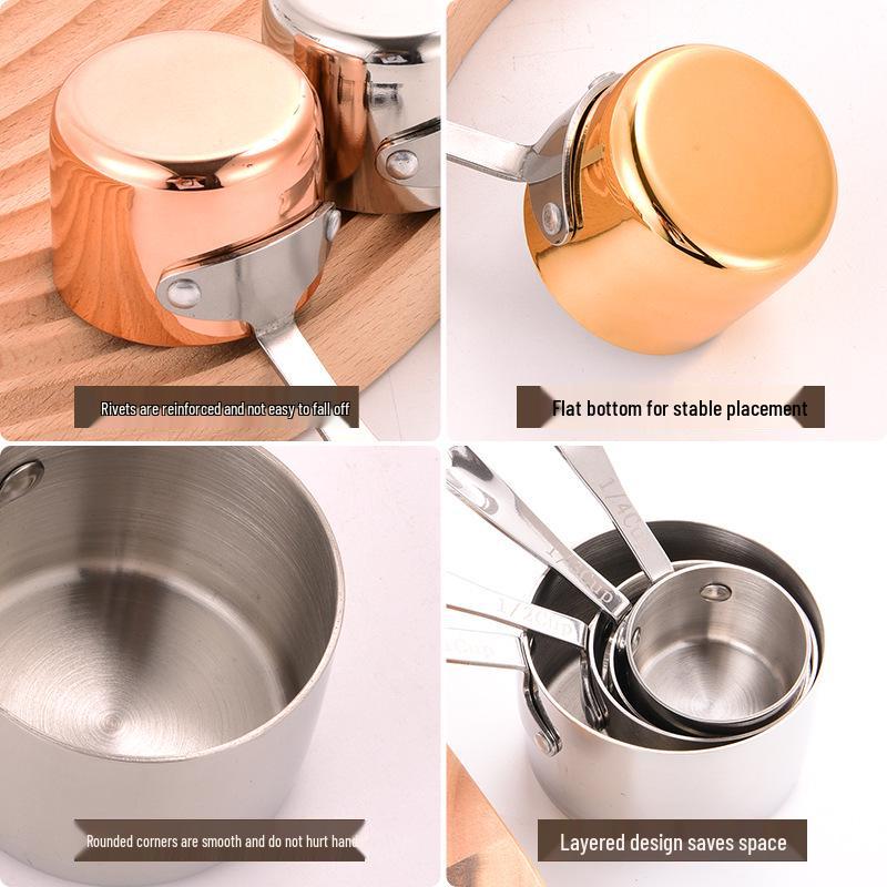 304 Stainless Steel Sauce Cup with Handle for American Western Cuisine, Custom Logo