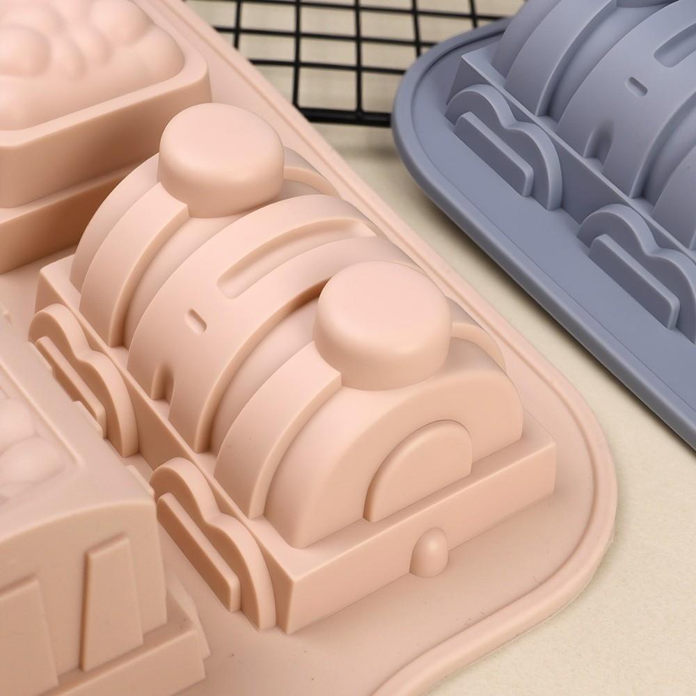 Creative 9-Tank Design Cake Mold Silicone Flexible Pudding Cup Mold Easy Release Food Grade Ice Cube Tray Ice Making