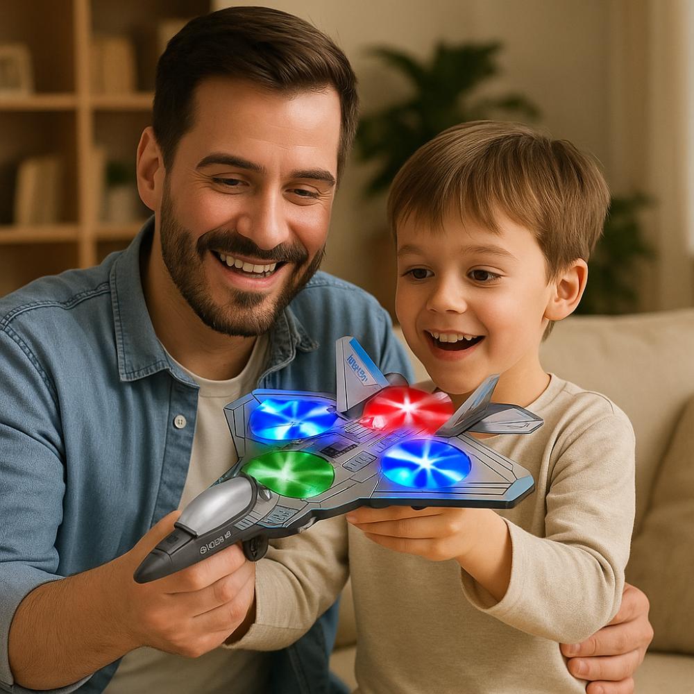 Stunt Roll Remote Control Plane 2.4GHz Foam Helicopter Quadcopter New Drone Plane Toy Kids Adults