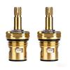 Brass Spool 2 Piece Set Suitable for American Standard 994053 0070A/994053 0070A/H Kitchen and Bathroom Faucet Universal Replacement Spool