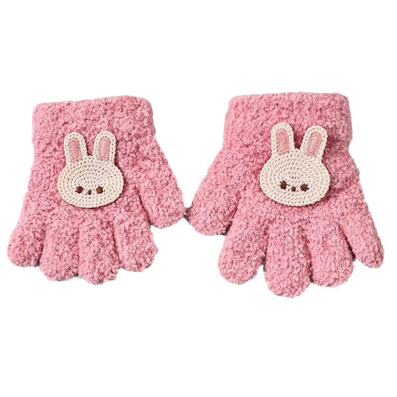 

Children s Plush Winter Gloves One Size