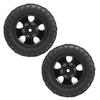 2pcs 52mm Aluminum Alloy Rr Tire Replacement Parts Fit for WPL D12 1/10 RC Truck (009)
