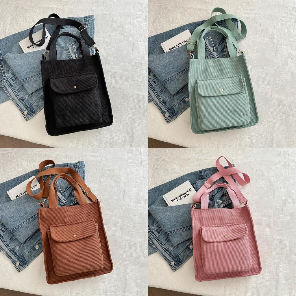 Trendy Canvas Tote Bag For Stylish College Students With Unique Aesthetic Design