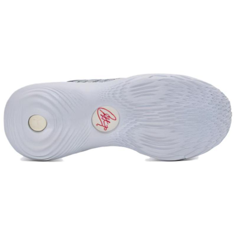 Under Armour Curry 11 Low Top Basketball Shoes Unisex Gray White Sneakers 3027723-101