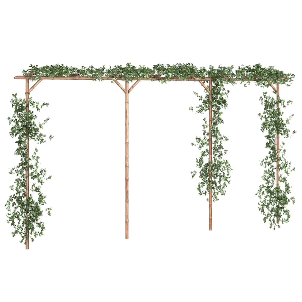 Vidaxl Pergola Bambusowa, 385 X 40 X 205 Cm