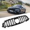 For Panamericana GT   Grille With Camera Holes Replacement for   EClass W213 C238  13 Facelift 2021+(Gloss Black )