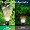 6 Light Solar Underwater Lights IP65 Waterproof Solar Light Outdoor Garden Light for Garden Yard Landscape Pathway Wall Lamp