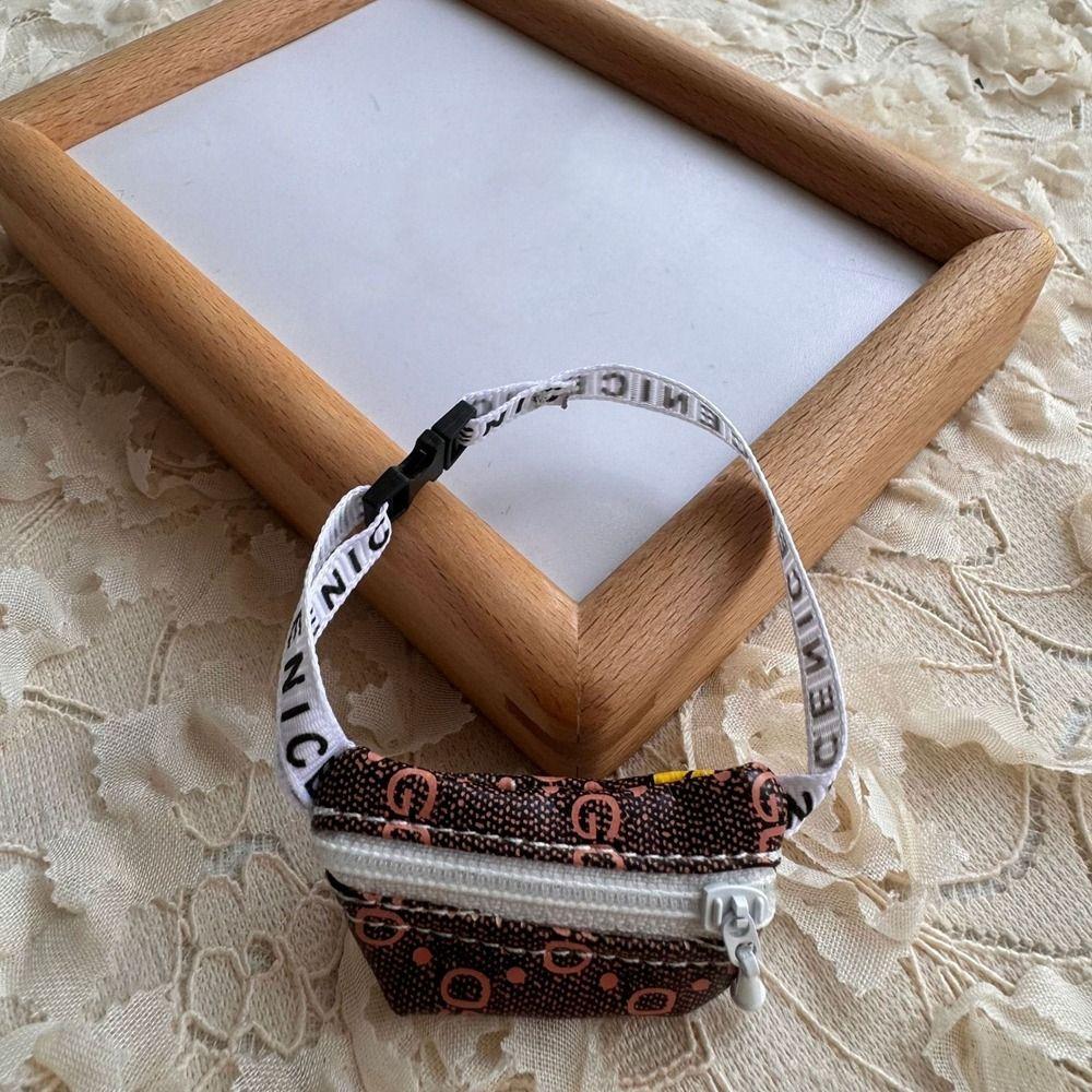 Handmade Zipper Bag Fashion Casual Storage Bags  for 10cm Cotton Dolls/for 13cm Animal Doll