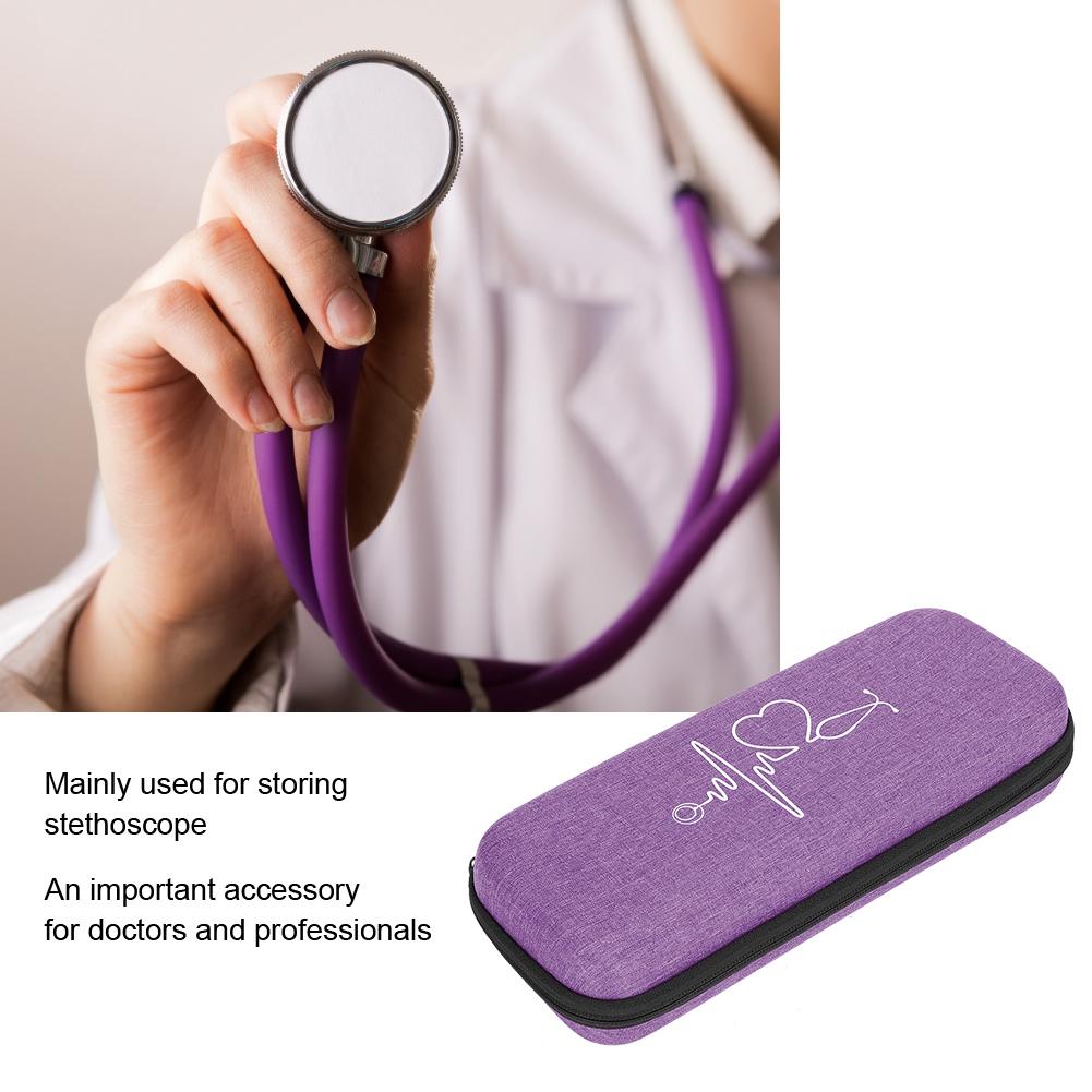 Simple Shockproof Stethoscope Storage Bag EVA Portable Stethoscope Organizer Box