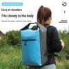 Waterproof Backpack with Wide Straps: Multi-functional Outdoor Hiking, Trekking, and Rafting Bag