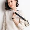2026 New Women's Korean Style Half-High Collar Long-Sleeve Solid Color Sweater Pullover