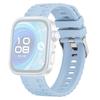 For Huawei Watch Fit 4 Pro Silicone Watch Band Metal Pin Buckle Replacement Wrist Strap