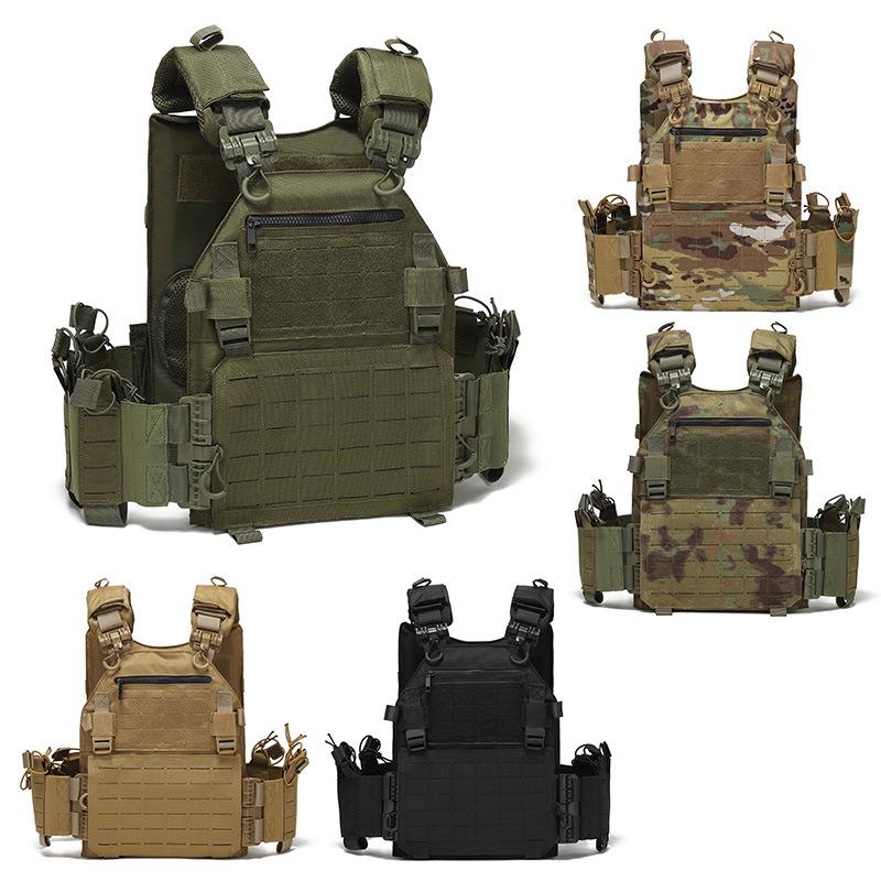 1000D Laser Cut MOLLE Quick Release Tactical Vest for Military and Wargames
