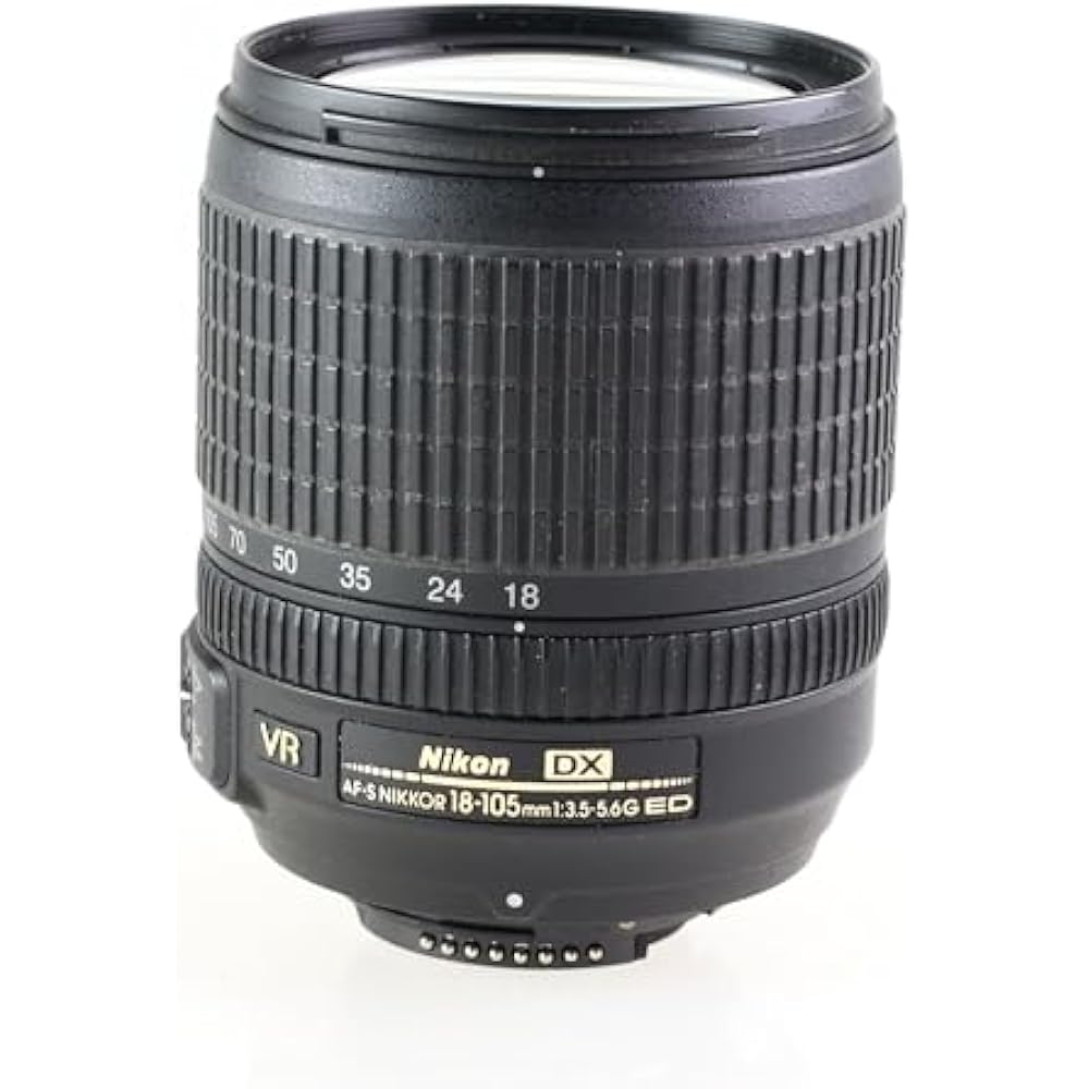 Nikon Standard Zoom Lens AF-S DX NIKKOR 18-105mm f/3.5-5.6g ED VR for Nikon DX Format