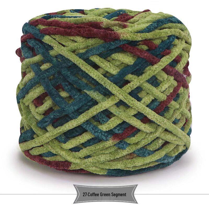 3.3 Große Eiswollknäuel für handgestrickte Häkelschuhe & zum Weben von Schals - Dicke Wolle für Damen & Herren